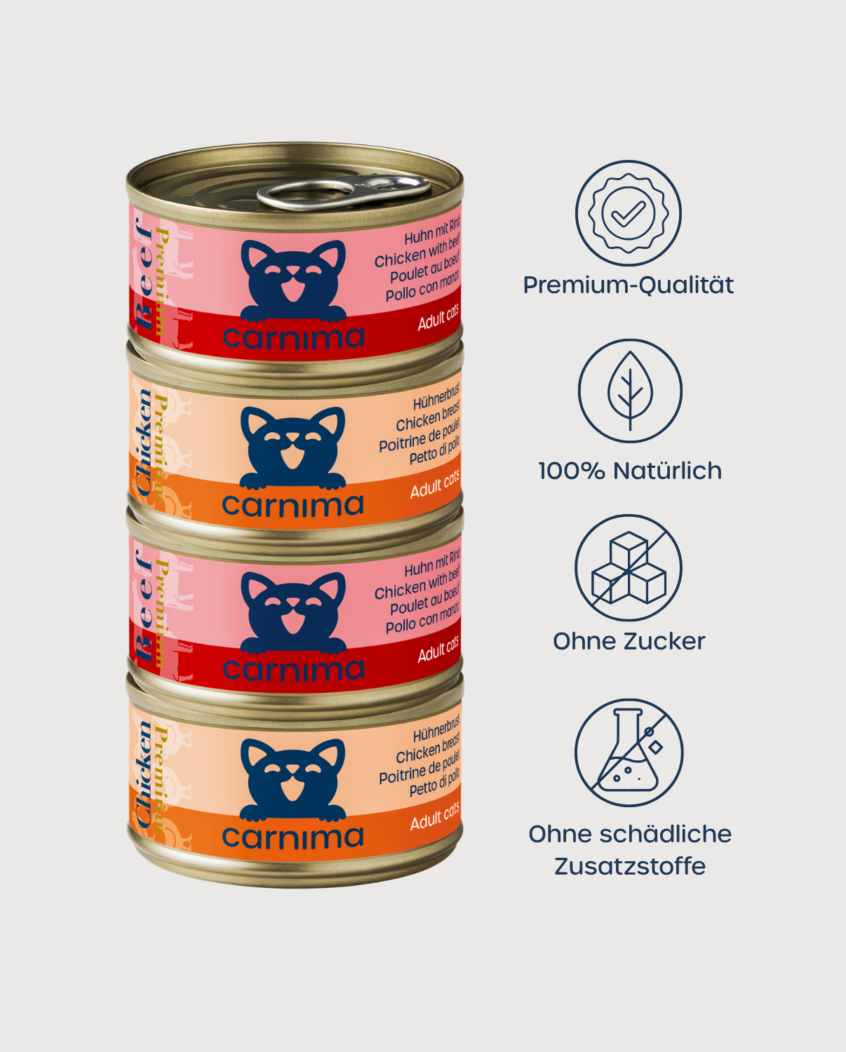 6er-Vorteilspaket – Adult Huhn & Rind