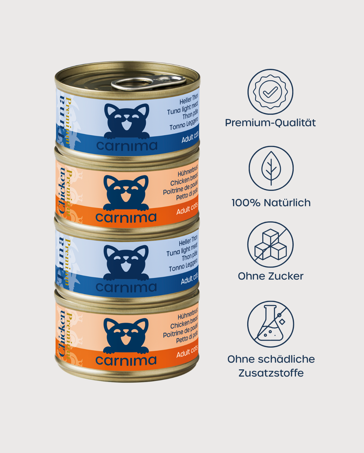 6er-Vorteilspaket – Adult Huhn & Thunfisch