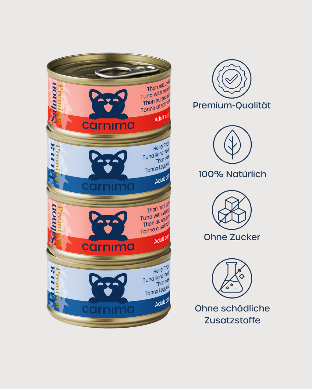 6er-Vorteilspaket – Adult Thunfisch & Lachs