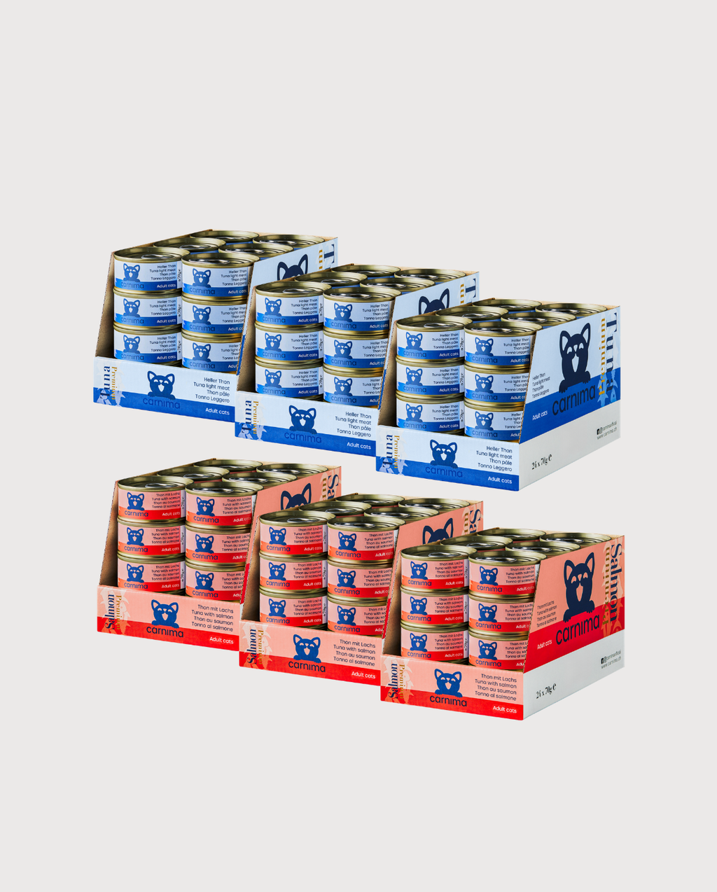 6er-Vorteilspaket – Adult Thunfisch & Lachs