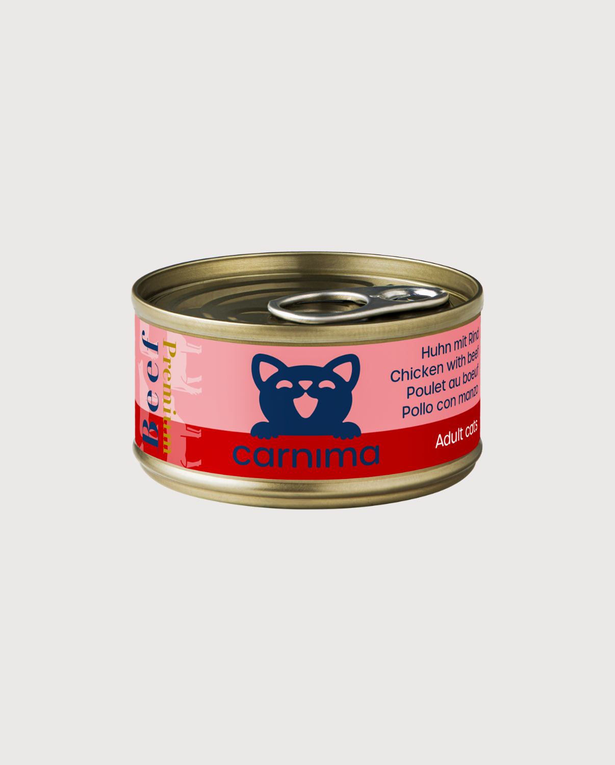 HÜHNERBRUST MIT RIND IN SAUCE FÜR ERWACHSENE KATZEN
